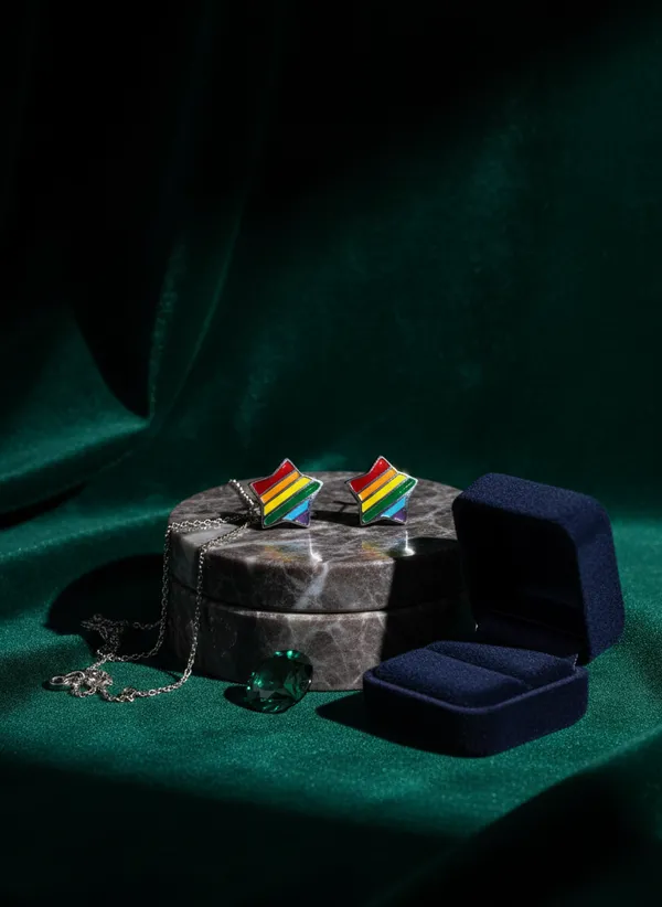 Rainbow_Star_Silver_Stud_Earrings_925_Sterling_Silver